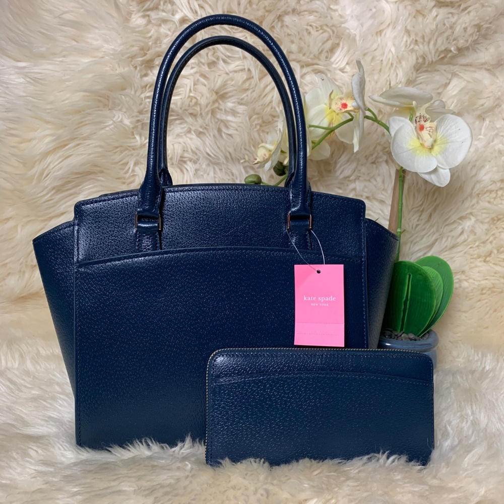 Kate Spade Jeanne Medium Satchel and Wallet - Picture 2 of 8